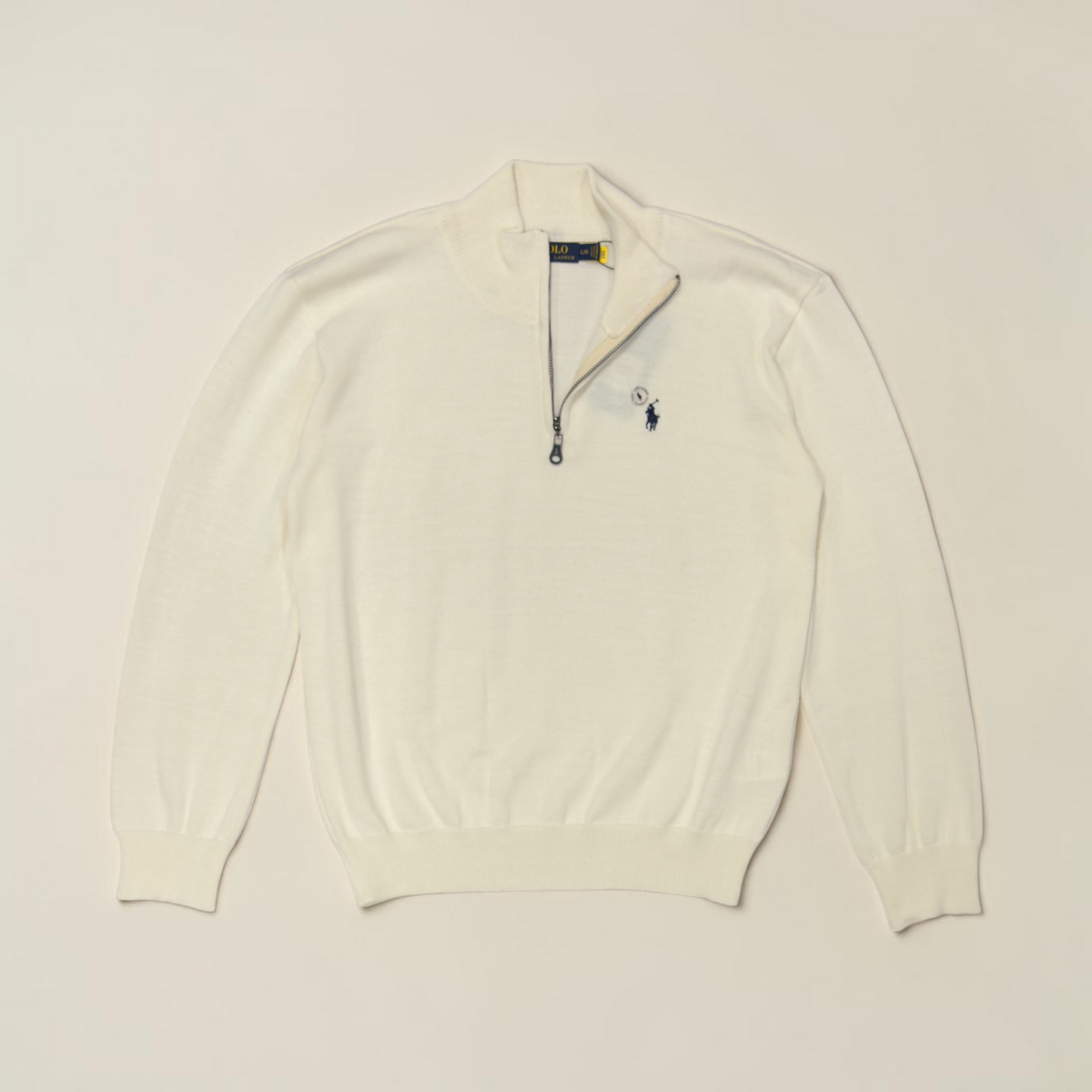 Suéter Ralph Lauren Quarter Zip Clásico