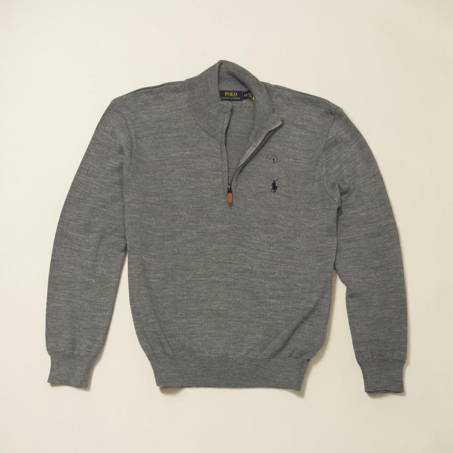 Suéter Ralph Lauren Quarter Zip Clásico